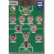 Eleven 4-2-3-1 Legia Warszawa UE72 FIFA 365 Adrenalyn XL 2017 Update Edition