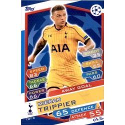 Kieran Trippier Away Goal TOT8 Match Attax Champions 2016-17