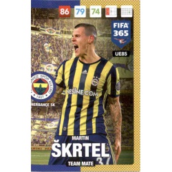 Martin Škrtel Fenerbahçe SK UE85 FIFA 365 Adrenalyn XL 2017 Update Edition