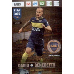 Darío Benedetto Fans Favourite Boca Juniors UE89 FIFA 365 Adrenalyn XL 2017 Update Edition