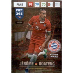 Jérôme Boateng Fans Favourite Bayern München UE96 FIFA 365 Adrenalyn XL 2017 Update Edition