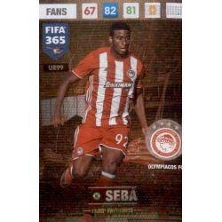 Sebá Fans Favourite Olympiacos FC UE99 FIFA 365 Adrenalyn XL 2017 Update Edition