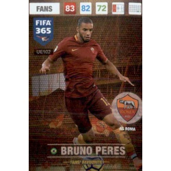 Bruno Peres Fans Favourite AS Roma UE102 FIFA 365 Adrenalyn XL 2017 Update Edition