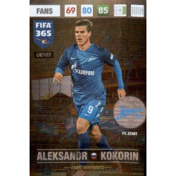 Aleksandr Kokorin Fans Favourite FC Zenit UE107 FIFA 365 Adrenalyn XL 2017 Update Edition