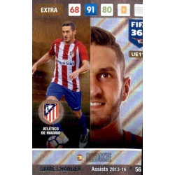 Koke Game Changer Atlético Madrid UE110 FIFA 365 Adrenalyn XL 2017 Update Edition