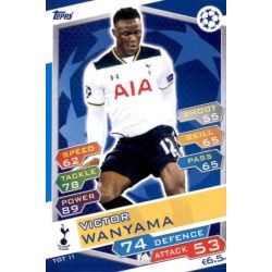 Victor Wanyama Tottenham Hotspur TOT11 Match Attax Champions 2016-17