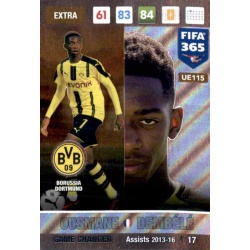 Ousmane Dembélé Game Changer Borussia Dortmund UE115 FIFA 365 Adrenalyn XL 2017 Update Edition