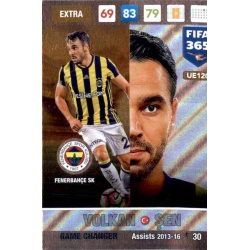 Volkan Şen Game Changer Fenerbahçe SK UE120 FIFA 365 Adrenalyn XL 2017 Update Edition