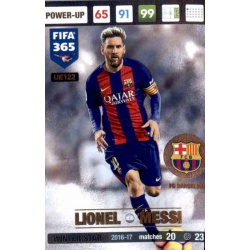 Lionel Messi Winter Star Barcelona UE122 FIFA 365 Adrenalyn XL 2017 Update Edition