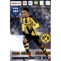 Pierre-Emerick Aubameyang Winter Star Borussia Dortmund UE126 FIFA 365 Adrenalyn XL 2017 Update Edition