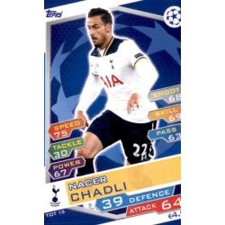 Nacer Chadli Tottenham Hotspur TOT13 Match Attax Champions 2016-17