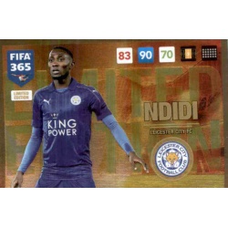 Wilfred Ndidi Limited Edition Leicester City FIFA 365 Adrenalyn XL 2017 Update Edition