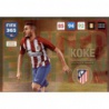 Koke Limited Edition Atlético Madrid FIFA 365 Adrenalyn XL 2017 Update Edition