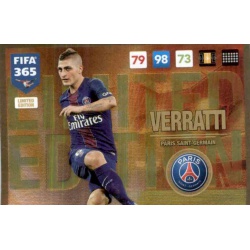 Marco Verratti Limited Edition Paris Saint Germain FIFA 365 Adrenalyn XL 2017 Update Edition