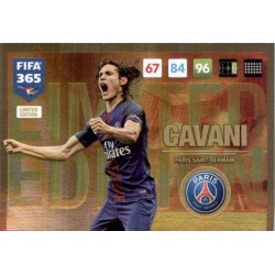 Edinson Cavani Limited Edition Paris Saint Germain FIFA 365 Adrenalyn XL 2017 Update Edition