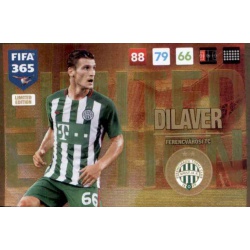 Emir Dilaver Limited Edition Ferencvárosi TC FIFA 365 Adrenalyn XL 2017 Update Edition