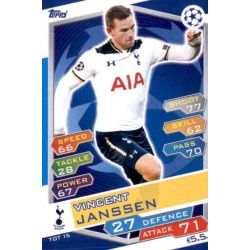 Vincent Janssen Tottenham Hotspur TOT15 Match Attax Champions 2016-17