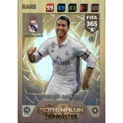 Sergio Ramos Top Master Real Madrid 7 FIFA 365 Adrenalyn XL 2018