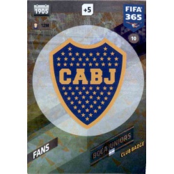Emblem Boca Juniors 10 FIFA 365 Adrenalyn XL 2018