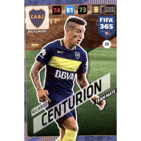 Ricardo Centurión Boca Juniors 25 FIFA 365 Adrenalyn XL 2018