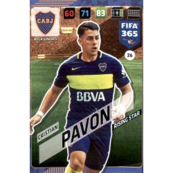 Cristian Pavón Rising Star Boca Juniors 26 FIFA 365 Adrenalyn XL 2018