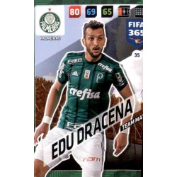 Edu Dracena Palmeiras 35 FIFA 365 Adrenalyn XL 2018