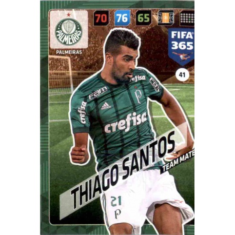 Thiago Santos Palmeiras 41 FIFA 365 Adrenalyn XL 2018