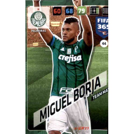 Miguel Borja Palmeiras 44 FIFA 365 Adrenalyn XL 2018