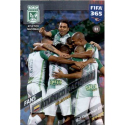 Atlético Nacional Milestone Atlético Nacional 51 FIFA 365 Adrenalyn XL 2018