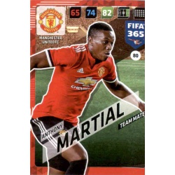 Anthony Martial Manchester United 80 FIFA 365 Adrenalyn XL 2018