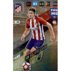 Filipe Luís Fans Favourite Atlético Madrid 83 FIFA 365 Adrenalyn XL 2018