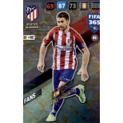 Gabi Fans Favourite Atlético Madrid 85 FIFA 365 Adrenalyn XL 2018