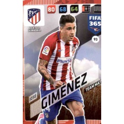 José Giménez Atlético Madrid 93 FIFA 365 Adrenalyn XL 2018