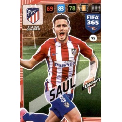 Saúl Atlético Madrid 95 FIFA 365 Adrenalyn XL 2018