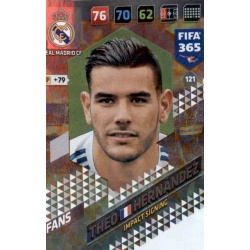Theo Hernández Impact Signing Real Madrid 121 FIFA 365 Adrenalyn XL 2018