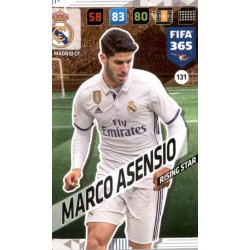 Marco Asensio Rising Star Real Madrid 131 FIFA 365 Adrenalyn XL 2018