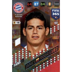 James Rodríguez Impact Signing Bayern München 157 FIFA 365 Adrenalyn XL 2018