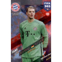 Manuel Neuer Milestone Bayern München 159 FIFA 365 Adrenalyn XL 2018