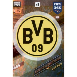 Escudo Borussia Dortmund 172 FIFA 365 Adrenalyn XL 2018