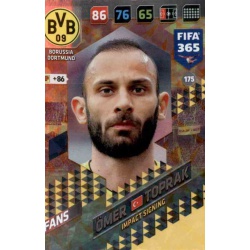 Ömer Toprak Impact Signing Borussia Dortmund 175 FIFA 365 Adrenalyn XL 2018