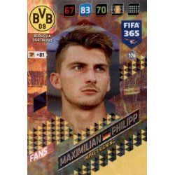 Maximilian Philipp Impact Signing Borussia Dortmund 176 FIFA 365 Adrenalyn XL 2018