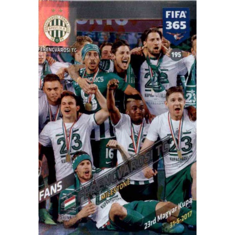 Ferencvárosi TC - Ferencvárosi TC - FIFA 365 : 2018 Adrenalyn XL card 195