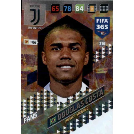 Douglas Costa Impact Signing Juventus 210 FIFA 365 Adrenalyn XL 2018