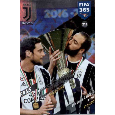 Juventus Milestone Juventus 213 FIFA 365 Adrenalyn XL 2018