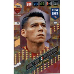 Héctor Moreno Impact Signing AS Roma 229 FIFA 365 Adrenalyn XL 2018