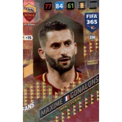 Maxime Gonalons Impact Signing AS Roma 230 FIFA 365 Adrenalyn XL 2018