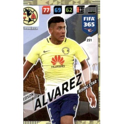 Edson Álvarez Rising Star Club América 251 FIFA 365 Adrenalyn XL 2018