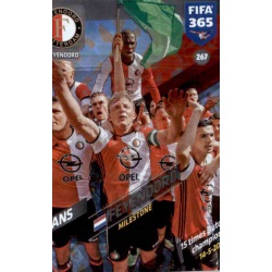 Feyenoord Milestone Feyenoord 267 FIFA 365 Adrenalyn XL 2018