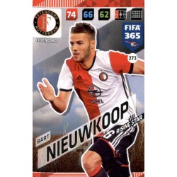 Bart Nieuwkoop Rising Star Feyenoord 273 FIFA 365 Adrenalyn XL 2018