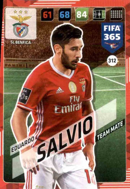 Fifa 365 Cards 2018-312 Eduardo Salvio SL Benfica 